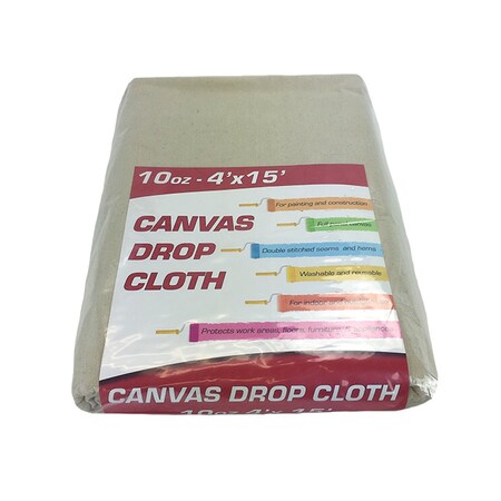 Monarch Brands Drop Cloths, 4in x 15in 10 oz PNP-DROP-4X15-10